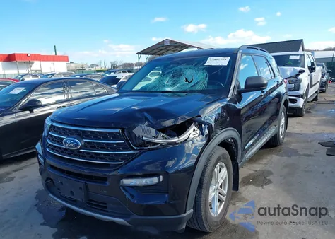 2022 Ford Explorer Xlt из США, поврежденный, VIN 1FMSK8DH0NGB43400